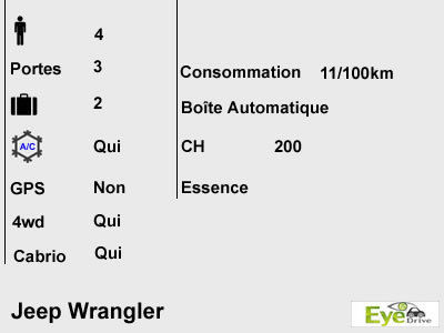 jeep wrangler 4p fr
